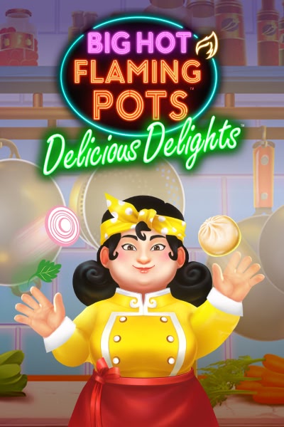 Big Hot Flaming Pots Delicious Delights